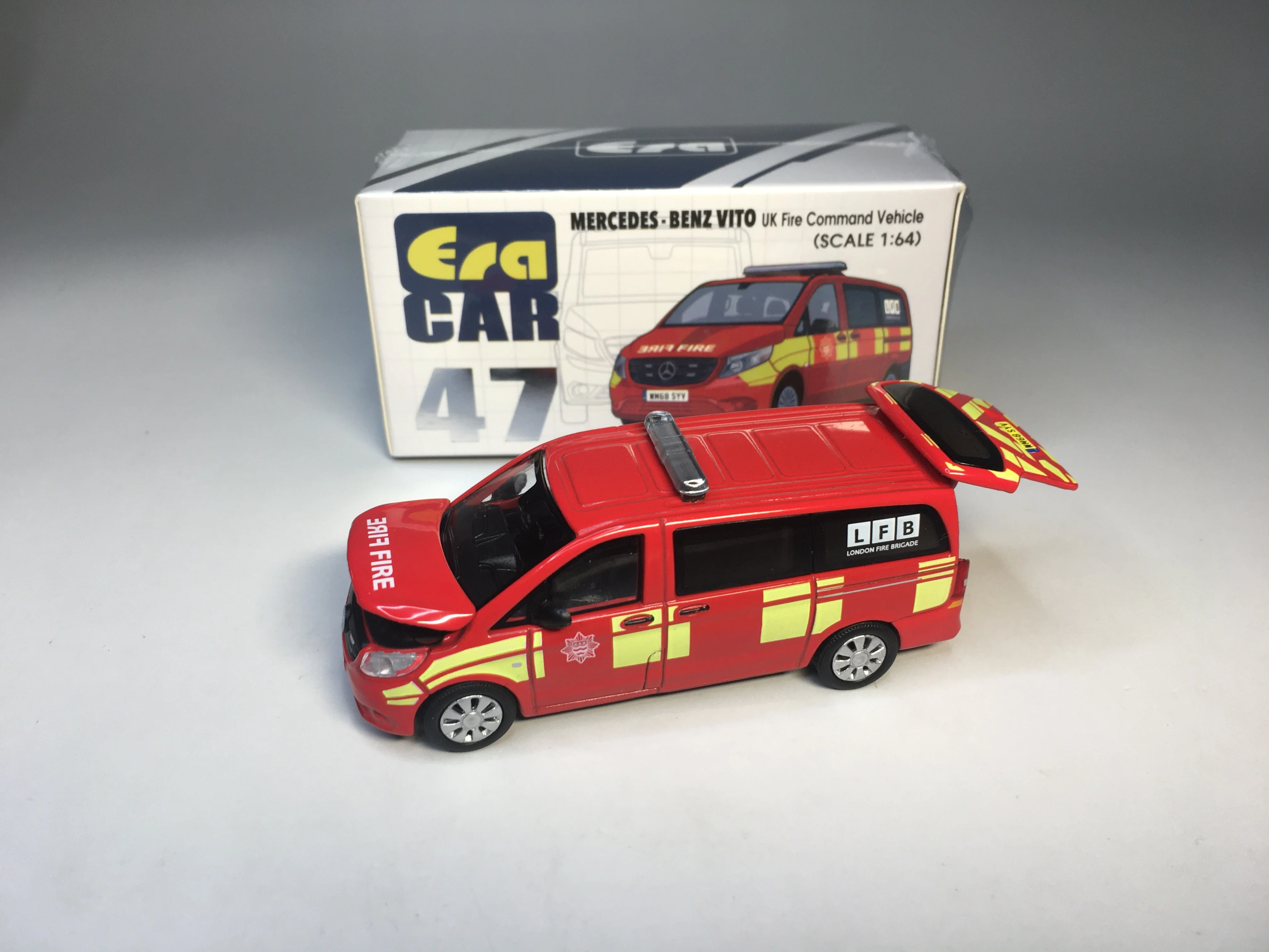 

Era 1/64 VITO UK Fire Command Vehicle DieCast Model Car Collection Limited