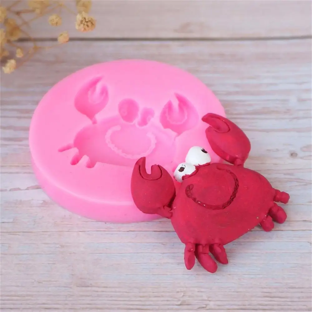 Силиконовая форма в виде краба морских животных морского океана милая фруктовая