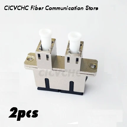 Adaptador de Fibra Óptica de Modo Único-adaptador de Acoplamento Pces Duplex Fêmea-lc Fêmea Híbrido 2 sc