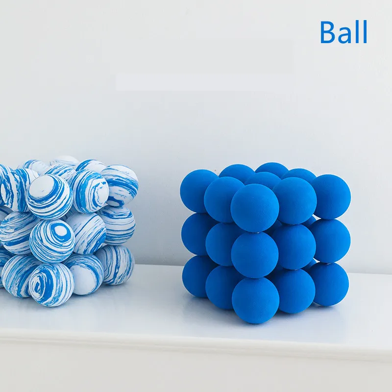 Реквизит для фотосъемки Klein с изображением синего шара украшение дома креативная