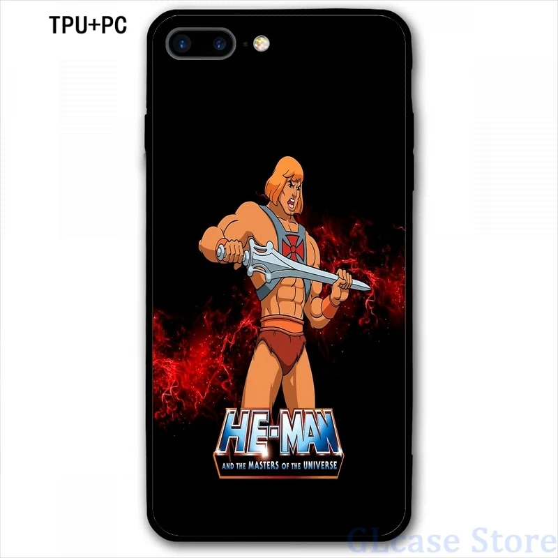 Чехол для телефона He Man - Masters of the Universe iPhone 12 Pro 11 X XR XS Max 8 7 6 6s Plus 5s мягкая стеклянная