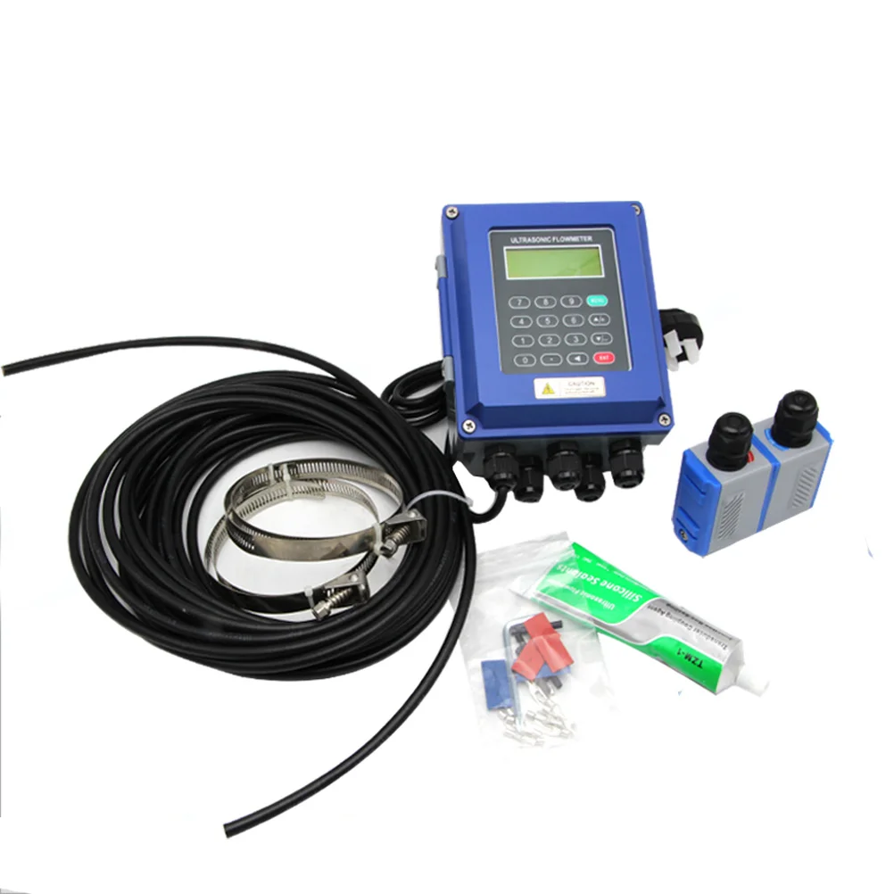 Настенный ультразвуковой расходомер внешний зажим тип фиксированный 4 20mA на