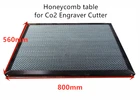 560*800 мм алюминиевая сотовая настольная сотовая платформа, детали лазерной машины, специальная сотовая платформа для резки ткани