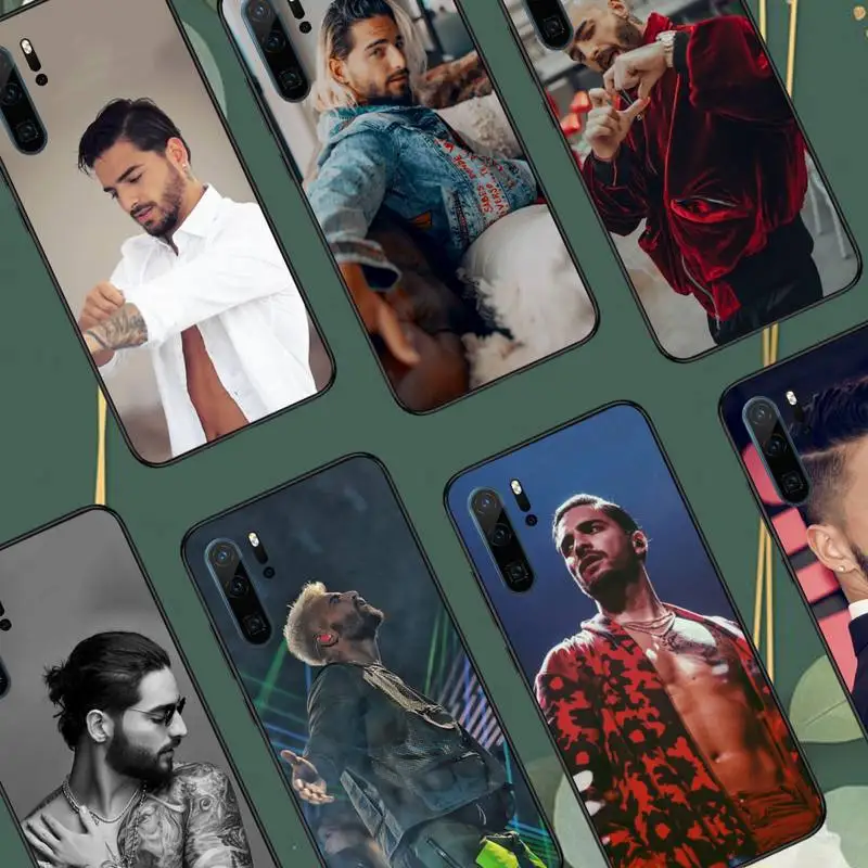 

maluma Colombian singer Phone Case For Huawei honor Mate P 10 20 30 40 i 9 8 pro x Lite smart 2019 nova 5t Luxury funda coque