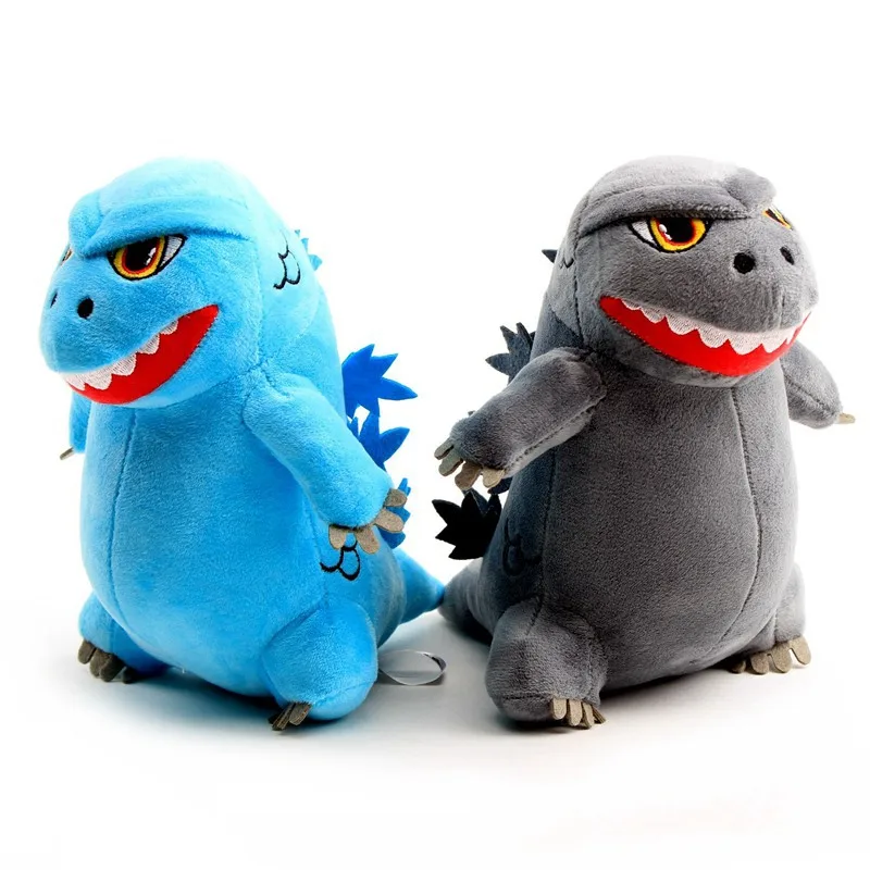 

10/20CM New Cartoon Godzillas Plush Toys King Kong Monkey Stuffed Soft Animal Dino Pillow Toy Children Kids Birthday Gift