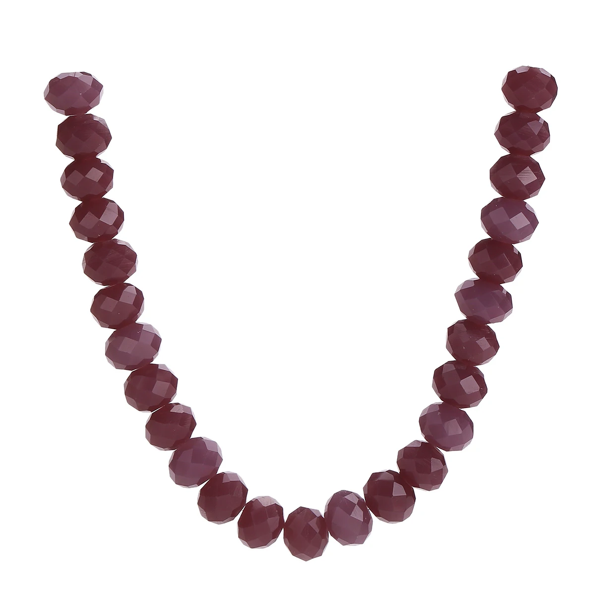

Wholesale Findings Jewelry Making Faceted DIY Jade Purple Rondelle Beads Craft Loose Spacer Bulk 3-12mm Charms Glass Crystal