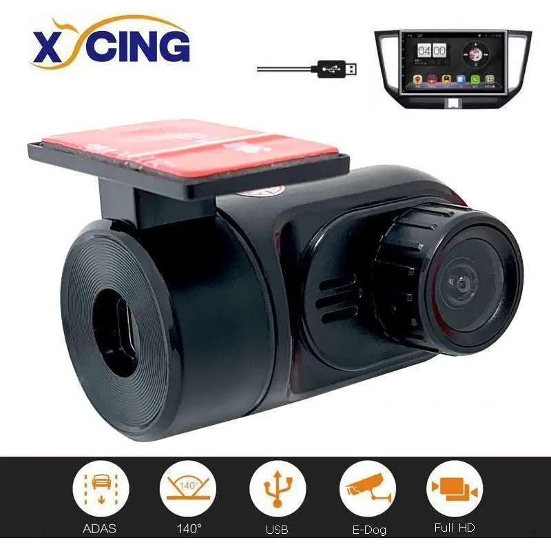 ADAS HD USB DVR камера для Android 4 5 1 6 7 8 DVD плеер головное устройство с поддержкой TF SD карты