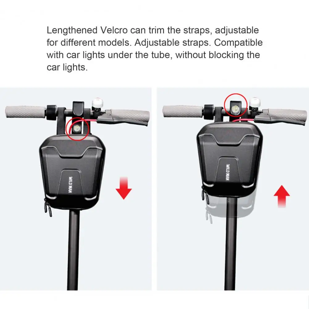 

EVA Interlayer Scooter Bag Large Capacity Trimable Straps Bike Bag Cycling Accessories