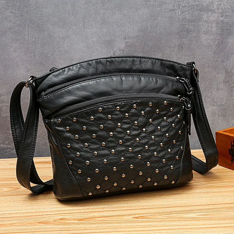 Повседневные сумки на плечо для женщин Роскошный кошелек из мягкой