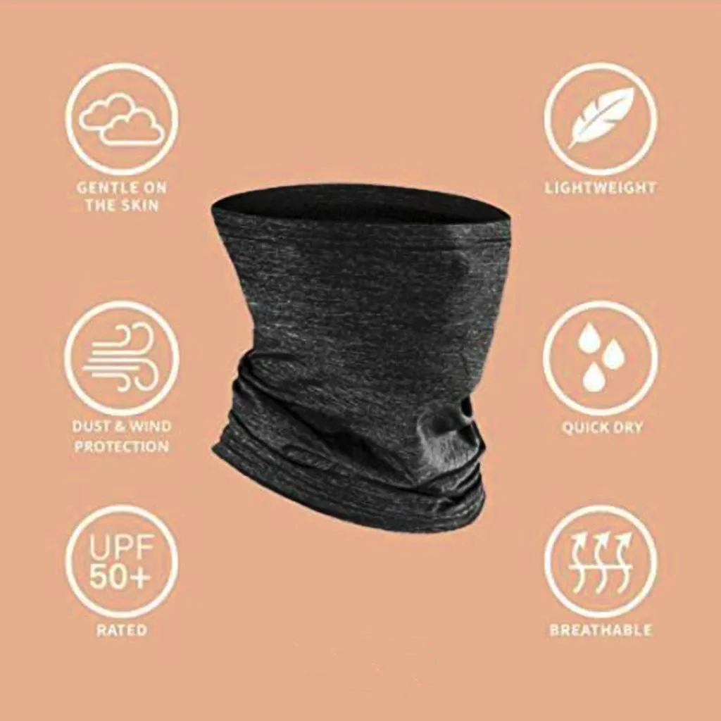 

Polyester Cycling Scarves Bandana Neck Braga Tube Head Scarf Face Dust Mask With Safety Filter Multifunctional Warm Camping #F