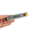 Автомобильные декоративные наклейки с логотипом, 3D алюминиевая эмблема, значок, наклейка для Opel Astra H G J Corsa Insignia Antara Meriva Zafira