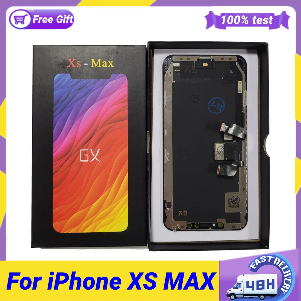 

GX OLED For iPhone XS MAX GX Display Mobile Phone Lcd Touch Digitizer Assembly Replacement Screen For iPhone XS MAX LCD