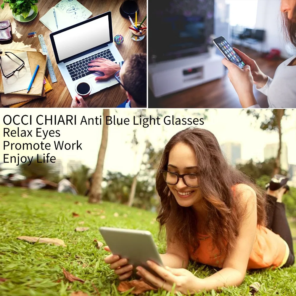 OCCI CHIAR Леопардовый анти синий светильник очки для чтения женские Анти-усталость компьютерные очки+ 1,75+ 2,25+ 2,5+ 2,75+ 3+ 3,5 OC5018