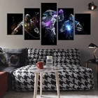 5 шт., настенный постер с изображением игры мрамор Комбат