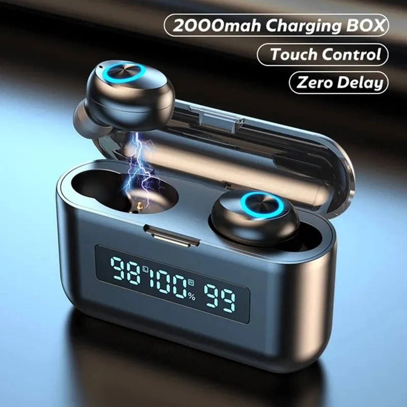 PRGO Беспроводной Bluetooth наушники с сенсорным экраном Управление Водонепроницаемый