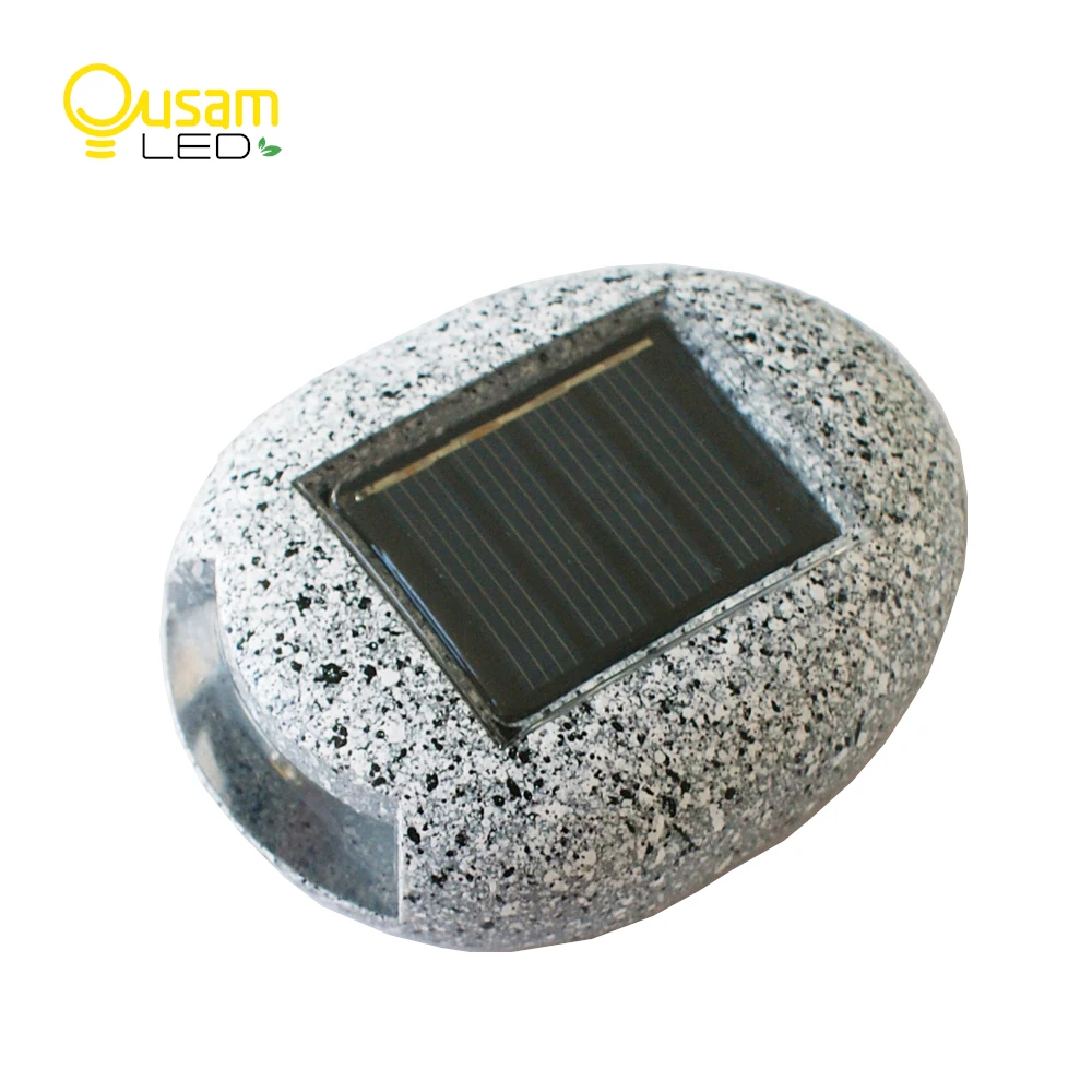 Солнечный садовый светильник Открытый Светодиодный Lmitate камень для украшения