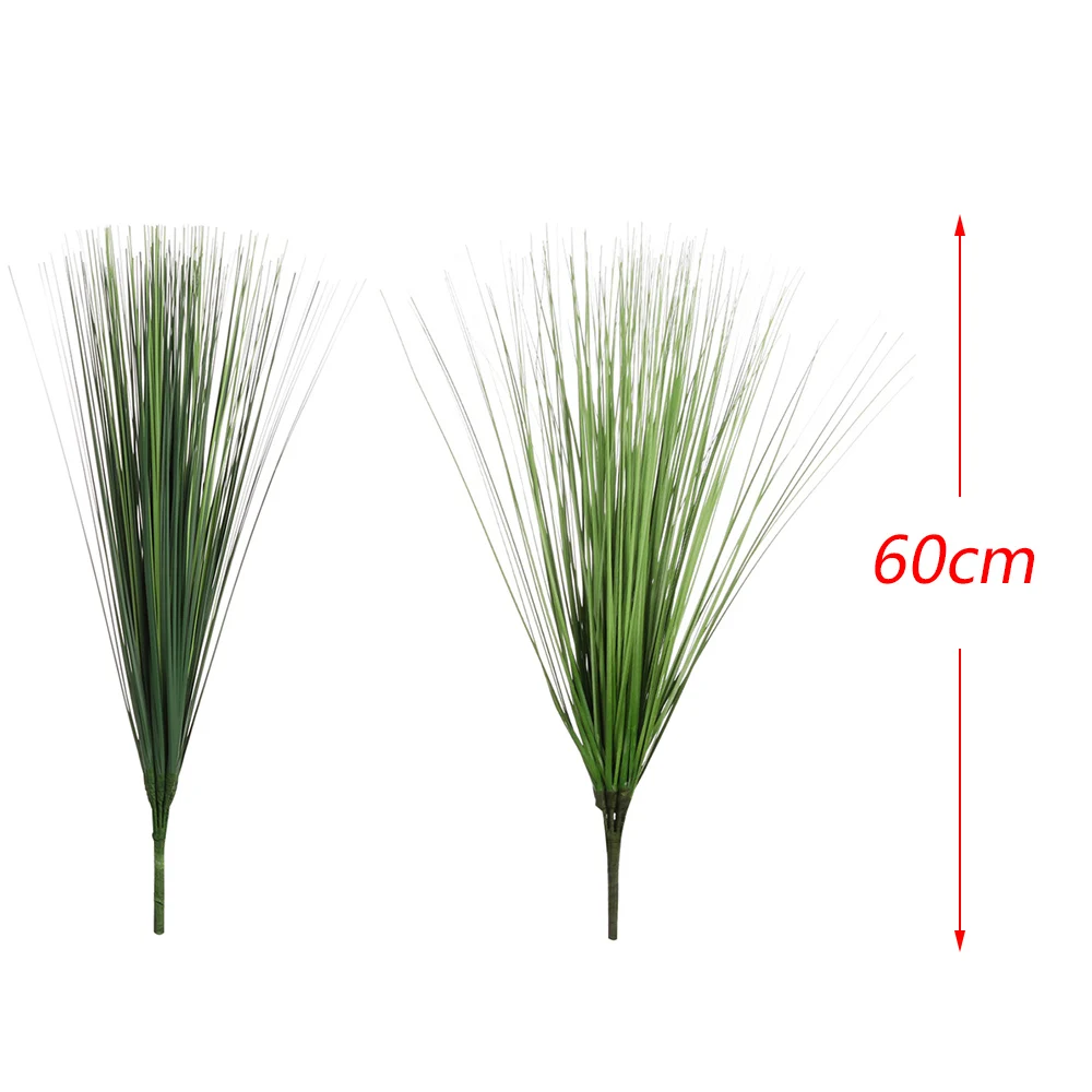 Искусственные листья 60 см искусственные луковая трава цветочные украшения из