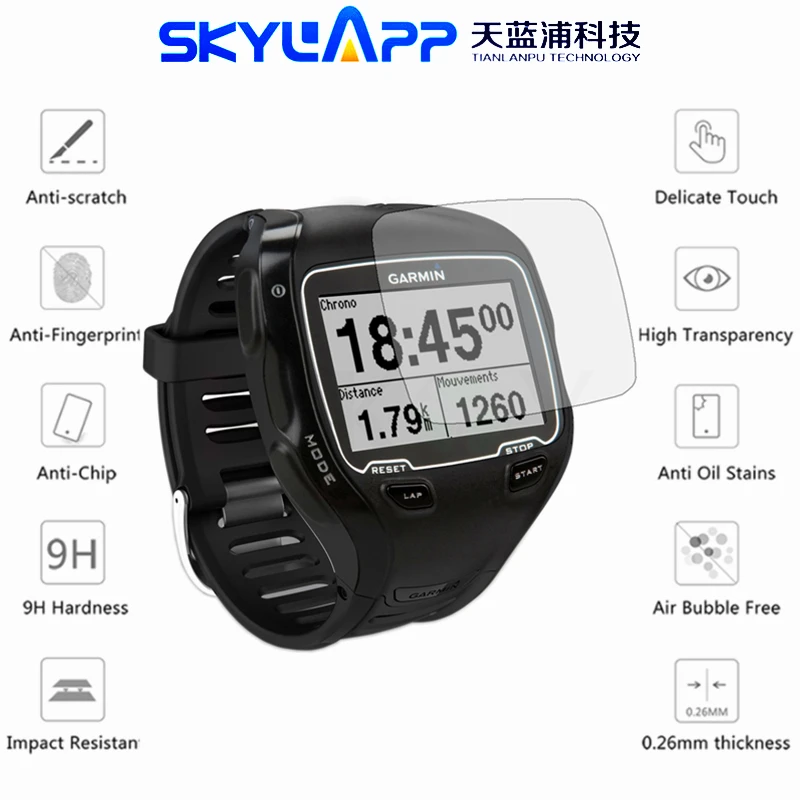 

Защитная пленка для смарт-браслета и часов Garmin ForeRunner 910XT, HD защитный экран, мягкая пленка против царапин, бесплатная доставка
