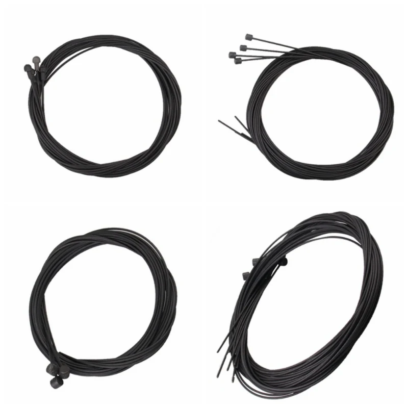 

New Road MTB Bike Fixed Gear Bicycle Replaceable Brake Line Shift Shifter Gear Brake Cable Sets Core Inner Wire Steel Speed Line
