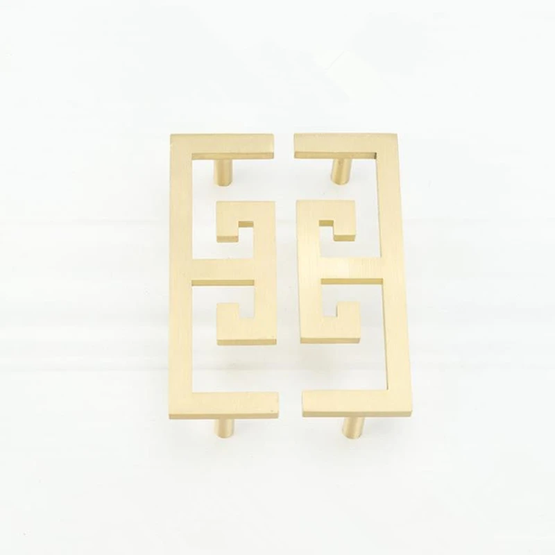 LCH Твердые Латунные Дверные ручки ручка для ящика шкафа дверная новый дизайн