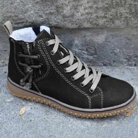 

2020 Plus Size Ankle Boots Women Platform Low Heels Women's Boots Buckle Shoes Thick Heel Short Boot Ladies Drop Shipping