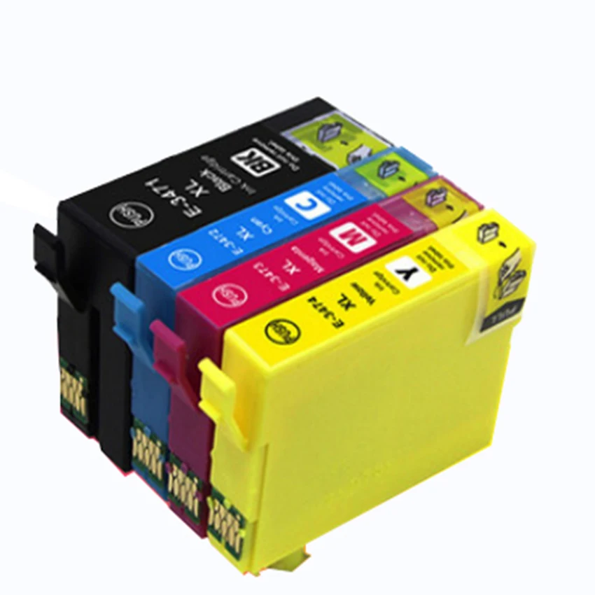 

Einkshop T3471 T3472 T3473 T3475 34XL Compatible Ink Cartridge For EPSON WorkForce Pro WF-3720 WF-3725 printer
