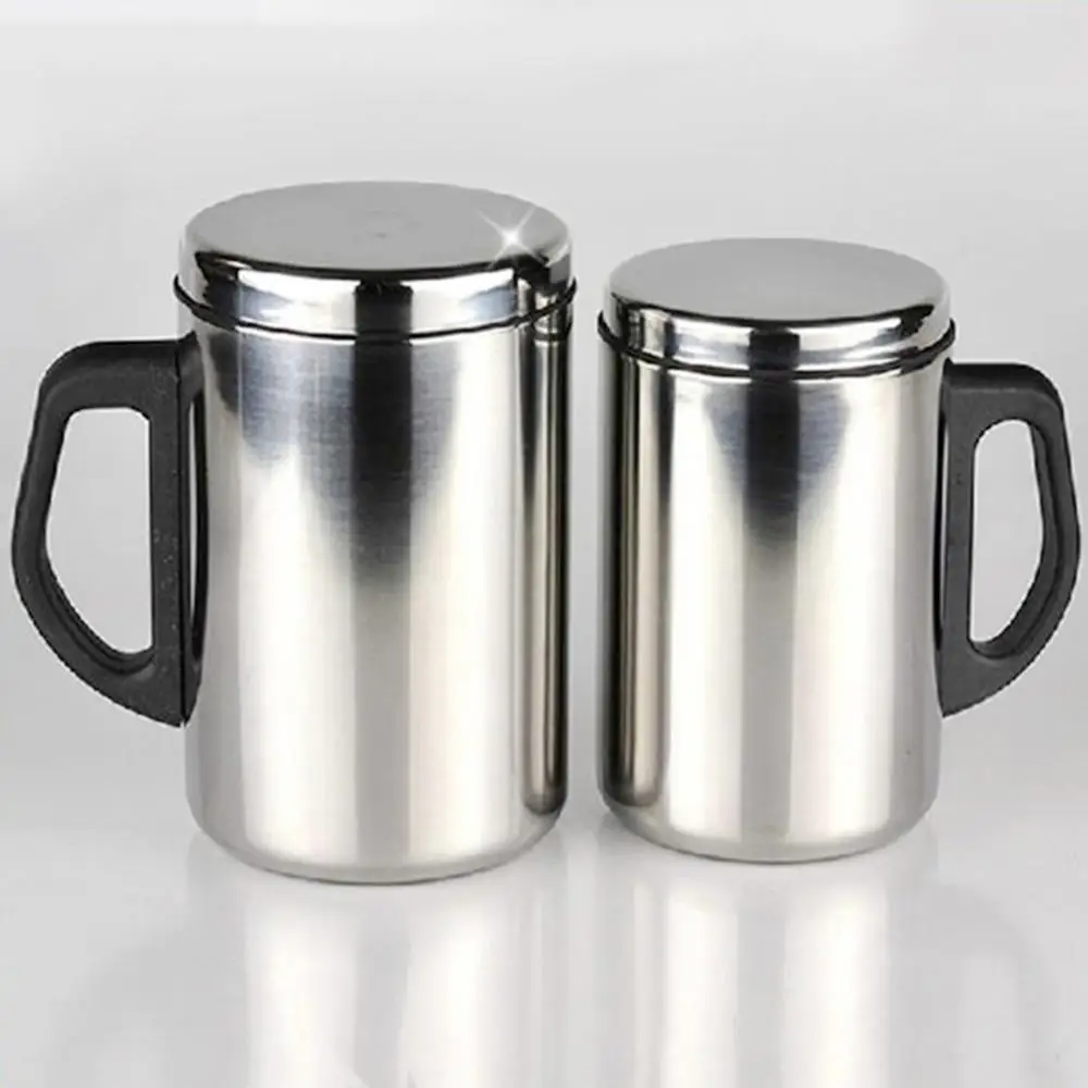 

350/500ml Dual Wall Thermal Insulated Travel Tumbler Coffee Mug Beer Tea Cup