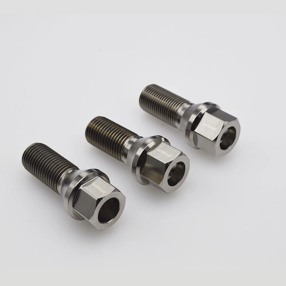 

Gr5 Tiitanium hug bolt m14 * 1.25 * 45mm with cone seat