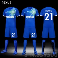 2021 new kit soccer wear breathable jersey men camisetas dekids football sports shirt uniform cheap customized name number