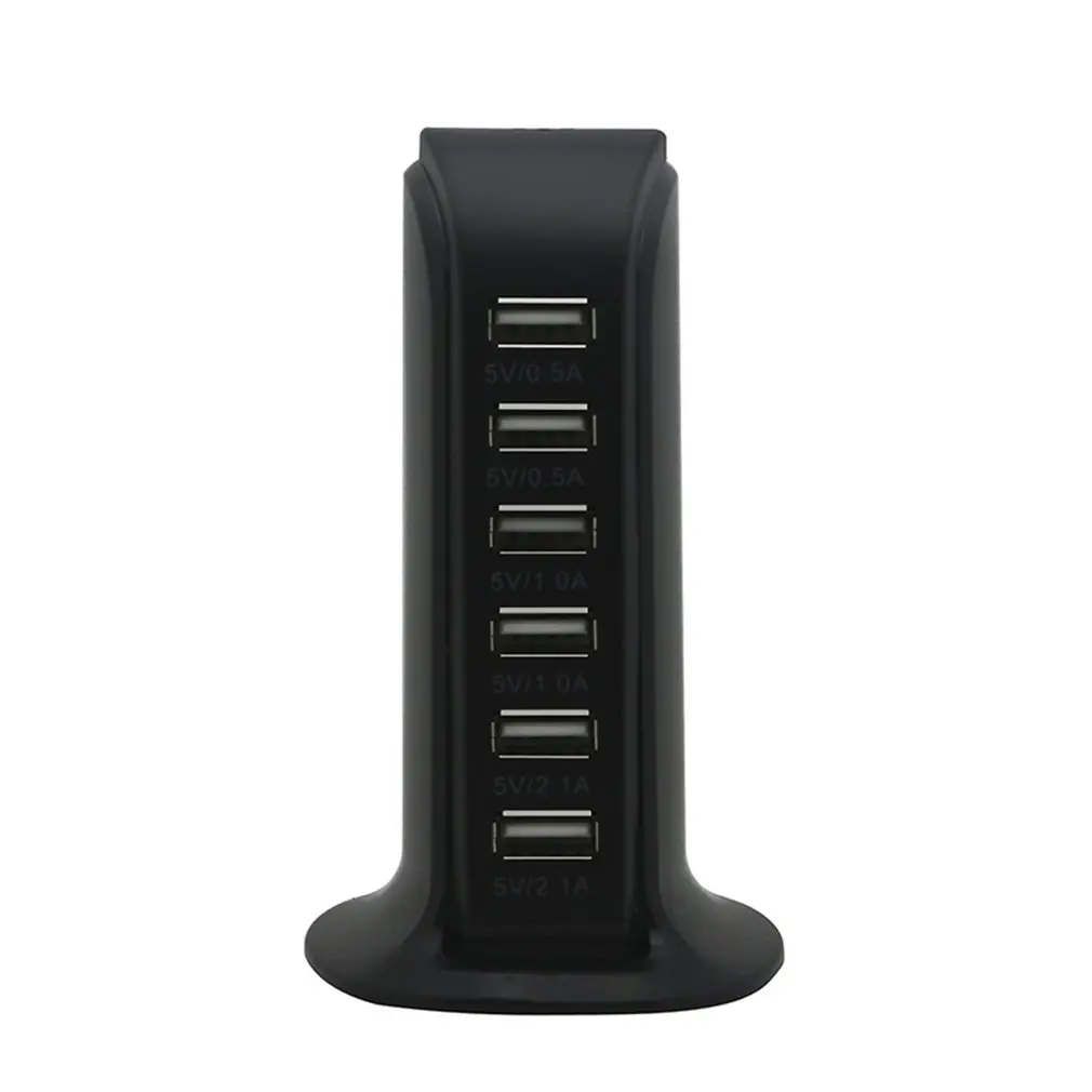 

Usb Charger 5V 4A Digital Display 5 Port Charging Head For Apple Desktop Practical Digital Display Charger