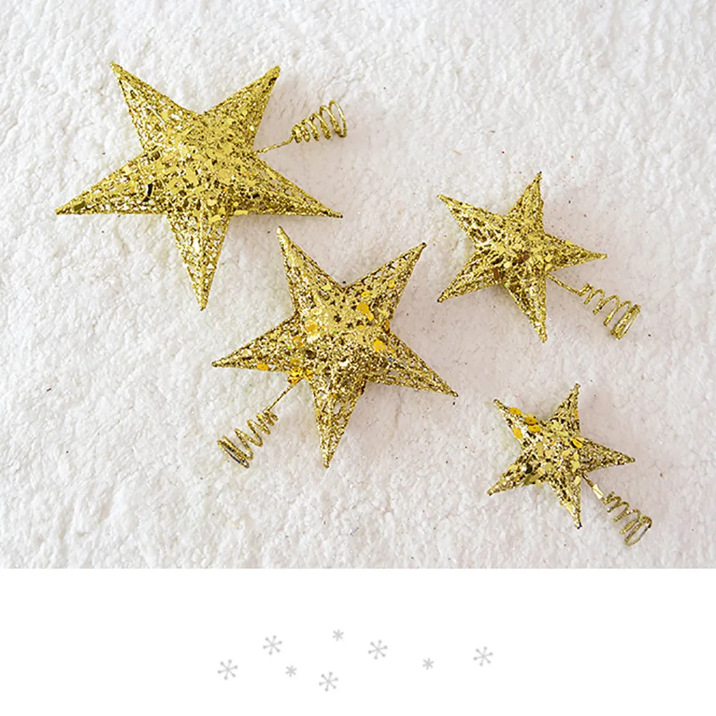 Задний фон с веселой рождественской елкой верх в виде сверкающих звездочек для