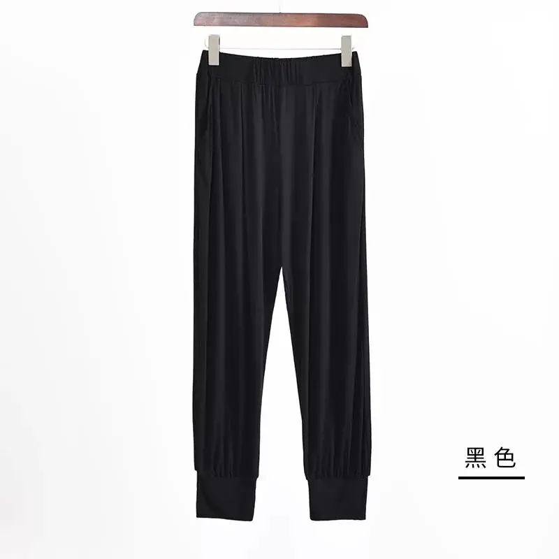 Женские Модальные домашние брюки пижама для женщин на весну и лето 2020 ночная