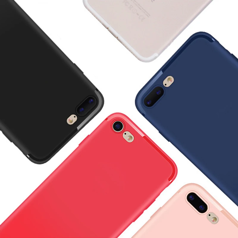 Ультратонкий матовый телефон случае для iPhone 11 Pro Xs Max XR X 8 7 6 s 6s Plus 5 5S SE 6Plus 7Plus 8Plus