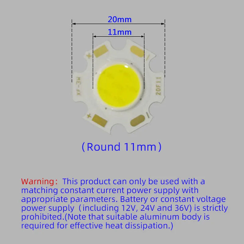 

Светодиодный точечный светильник LED chip