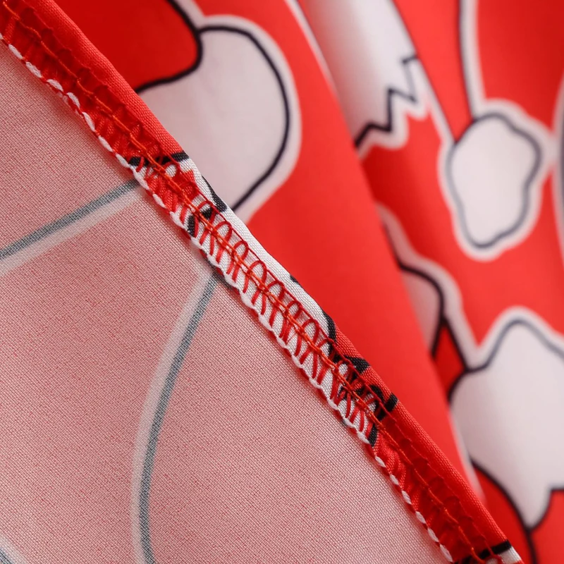 Женское платье без рукавов с рождественским принтом Черное вечернее большого