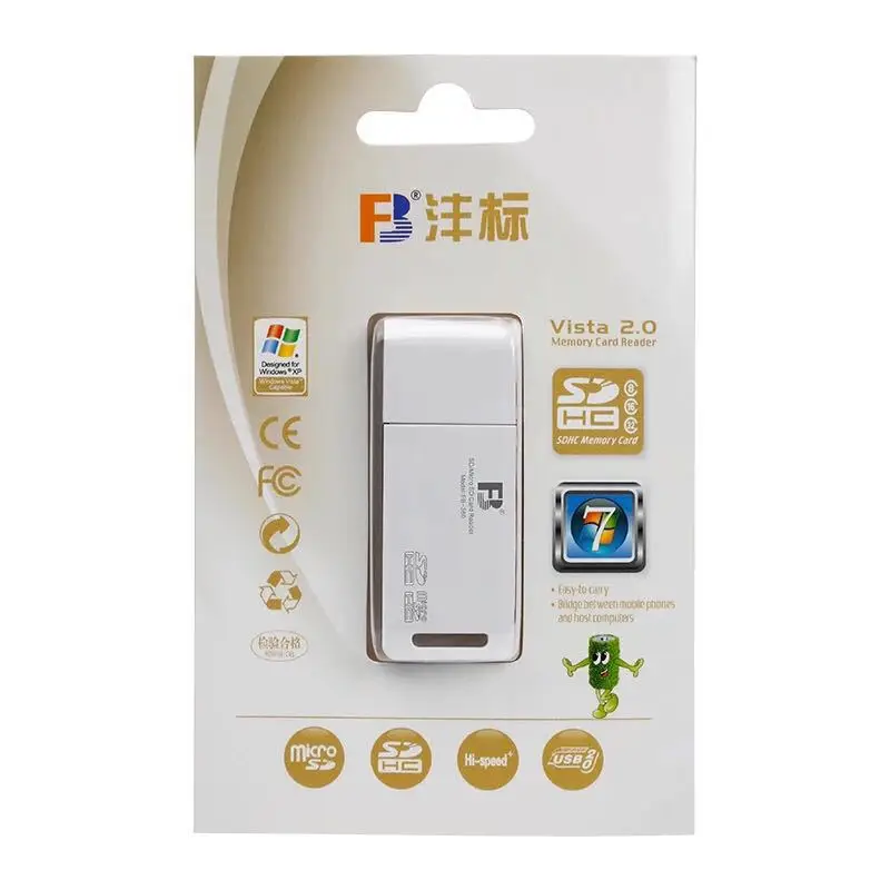USB 2 0 устройство для чтения карт TF SD SDHC MMC RSMMC | Электроника
