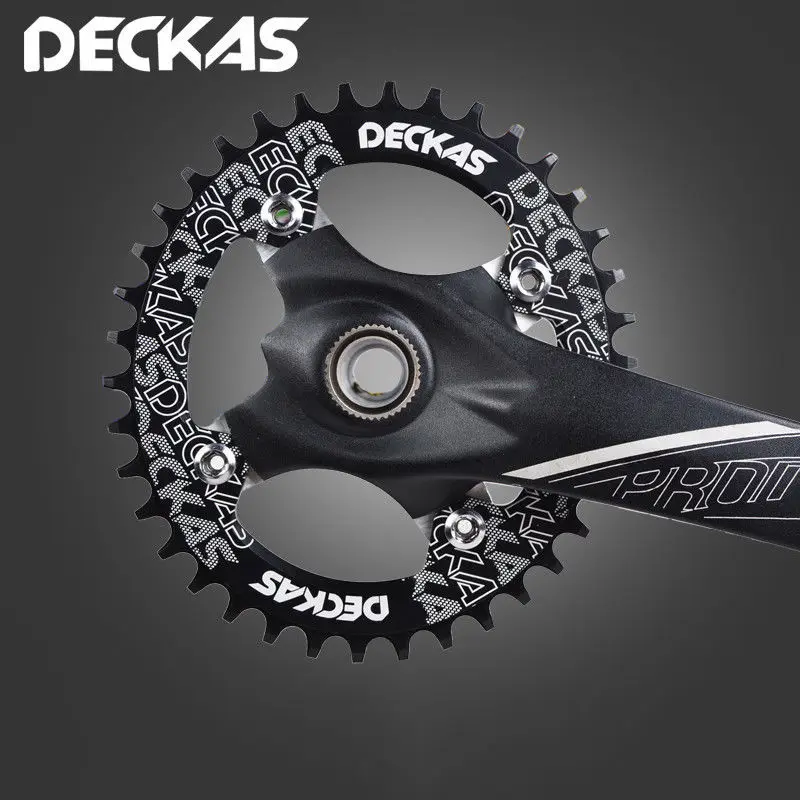 DECKAS 32T-38T 104bcd MTB велосипедная цепь кольцо узкий широкий Овальный коленчатый набор