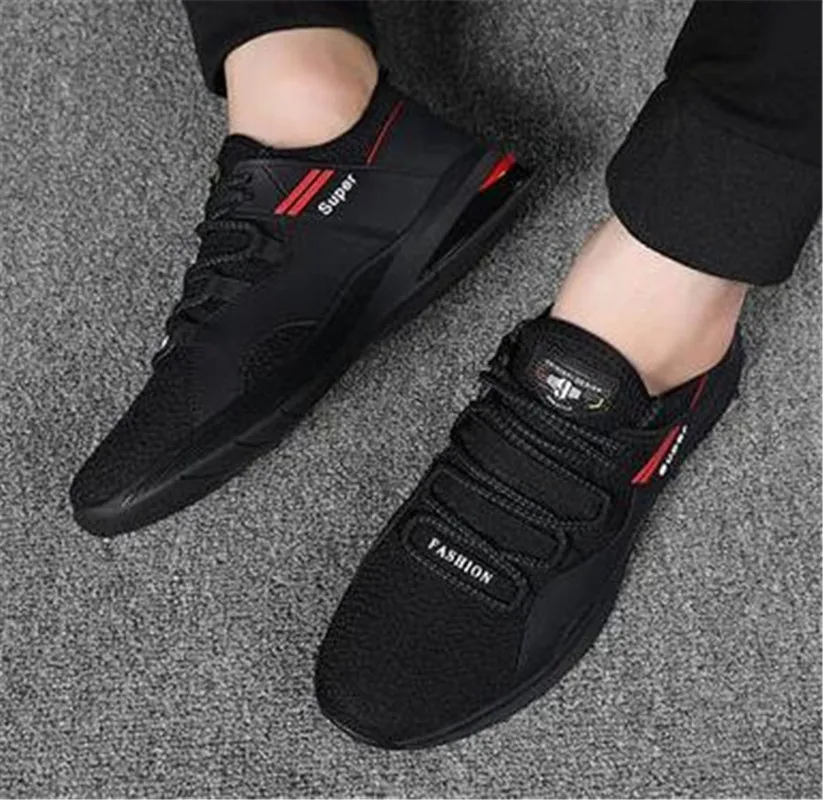 

2021 Running Shoes Black Sport Shoes For Man Summer Sneakers Jogging Trainers