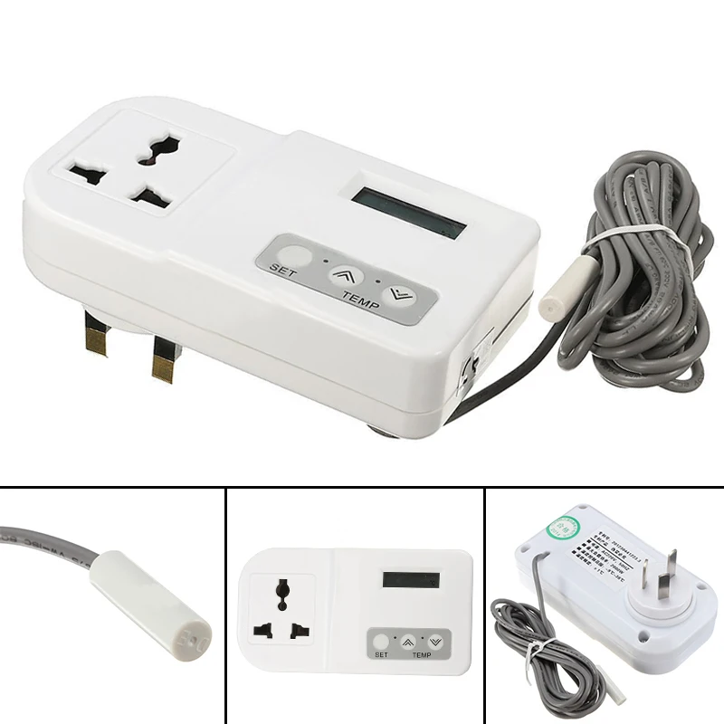 Цифровой регулятор температуры удлинитель 2 м для микрокомпьютера | Электроника