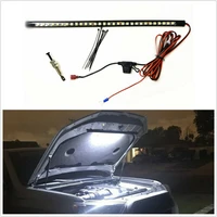 12v 14v 5w diy white under hood led light kit with automatic onoff universal fits any vehicle waterproof car accessories
