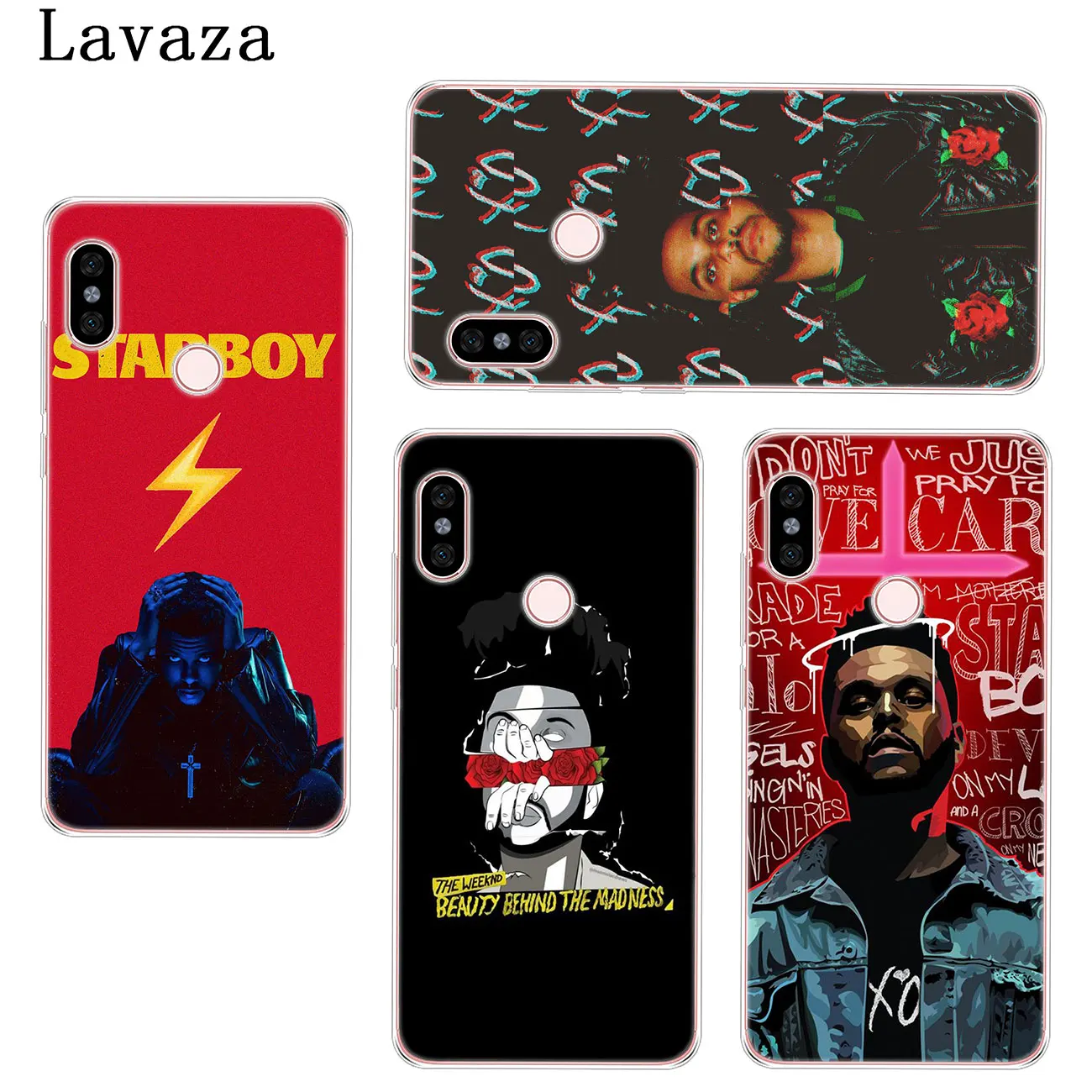 Жесткий чехол для телефона Lavaza The Weeknd Xiaomi Redmi K20 8A 7A 6A Note 8 8T 7 5 6 Pro 4 4X | Мобильные