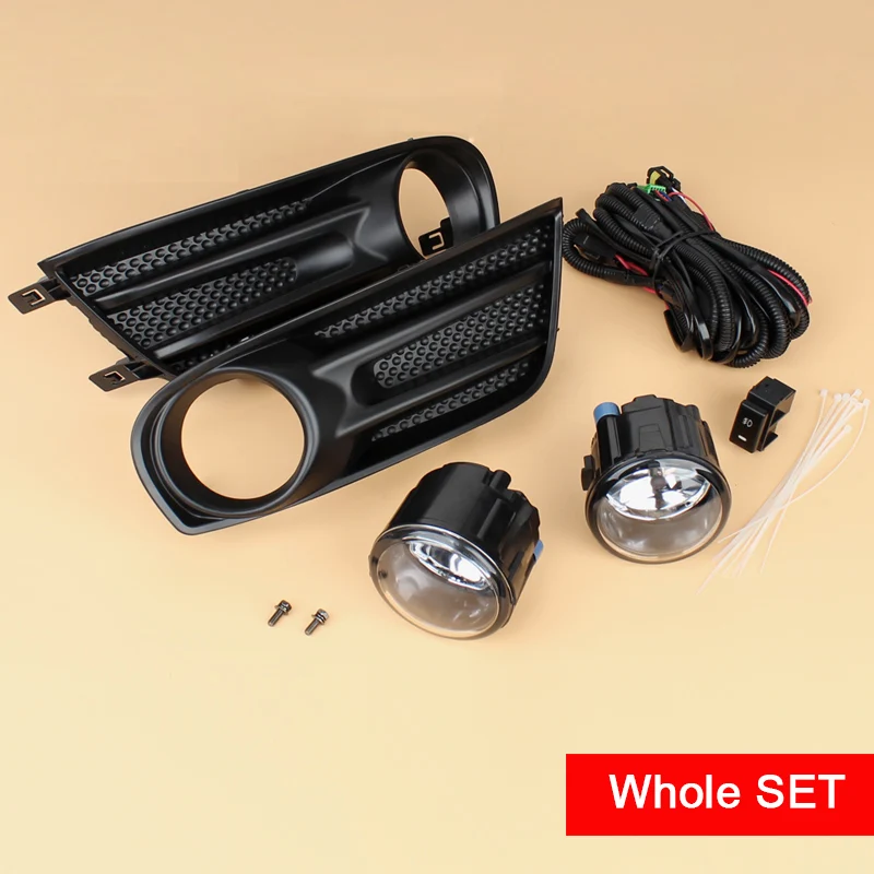 Автомобильная противотуманная фара в сборе с крышкой для