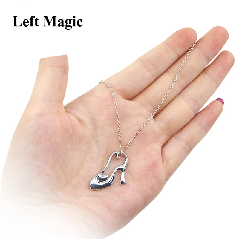 Collar m&aacute;gico para trucos de magia, zapatilla de cristal, accesorios m&aacute;gicos para escenario, ilusi&oacute;n de mago, juguetes de rompecabezas-2