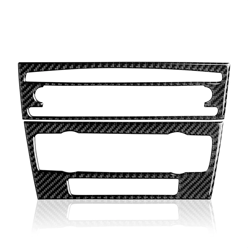 

Car CD Control Console Panel Sticker Carbon Fiber Decal Trim Cover for BMW- 3 Series E90 E92 E93 2005-2012 Accessories