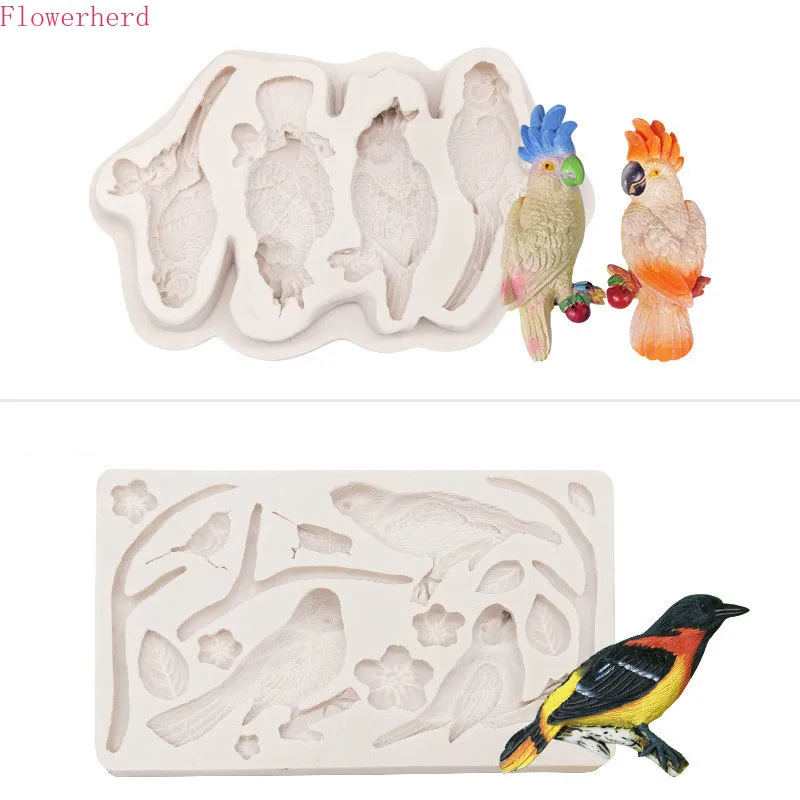 Форма для выпечки Птица попугай|Формы тортов| |