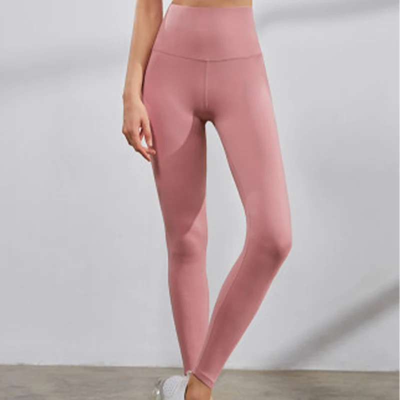 2019 новые женские брюки для фитнеса с высокой талией обтягивающие эластичные