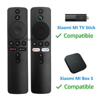 new xmrm 006 for xiaomi mi box s mdz 22 ab mi tv stick mdz 24 aa android tv box bluetooth voice remote control google assistant