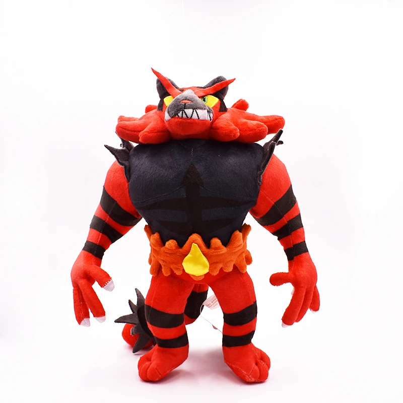 33 см Incineroar плюшевые игрушки Япония аниме крутой мультфильм мягкие животные для