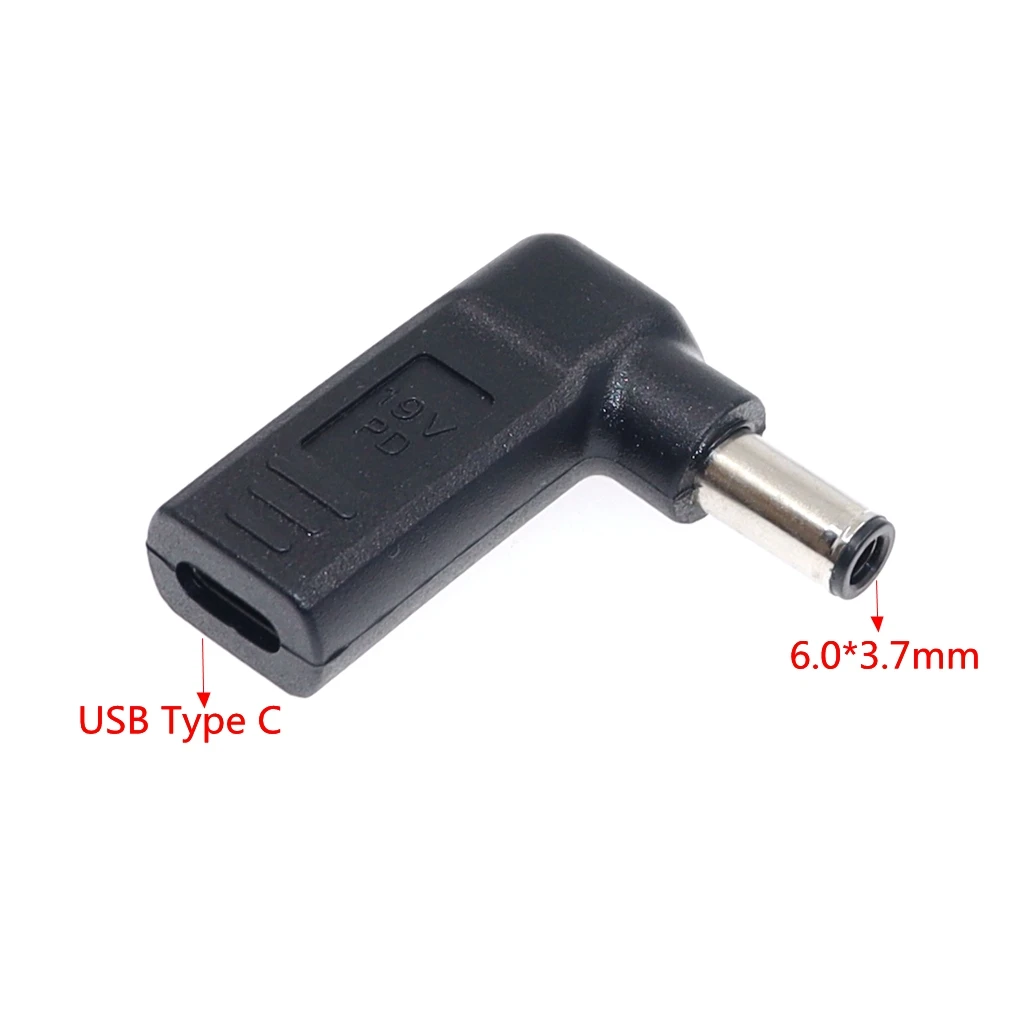 

Адаптер питания постоянного тока с разъемом USB Type-C «мама» на штекер 6,0*3,7 мм для ноутбуков Asus, ноутбуков и ПК