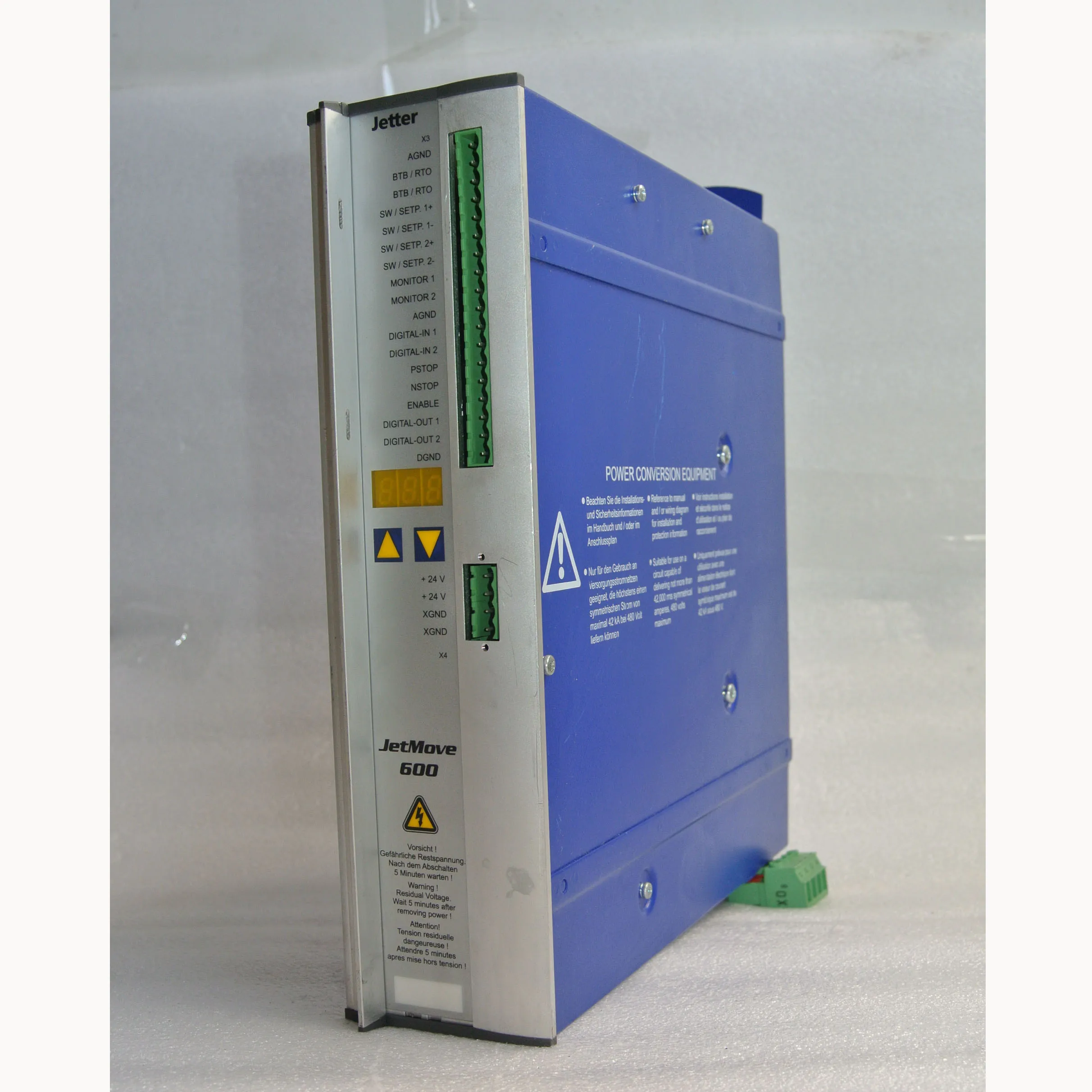 

Jetter Servo Drive Controller JM-620-480-SB1 Jetmore 600